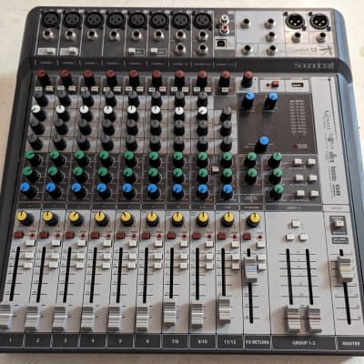 Soundcraft Signature 12 MTK 12-Channel Multi-Track Analog USB