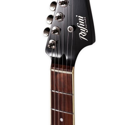 Rufini Guitars Montefalco Custom, 2022, Tobacco Burst w/ med-light aging, Quilted Maple top. NEW (Authorized Dealer) image 14