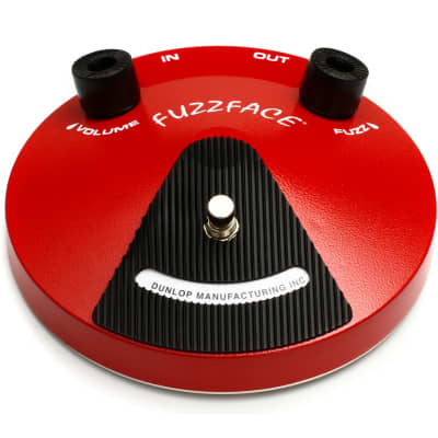 Dunlop JDF2 Fuzz Face Distortion Guitar Effects Pedal image 2