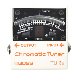 Boss TU-3S Chromatic Tuner 2016
