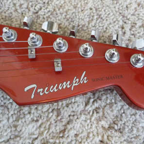 Triumph Sonic Master エレキギター レッド Triumph Sonic Master エレキギター レッド - メルカリ