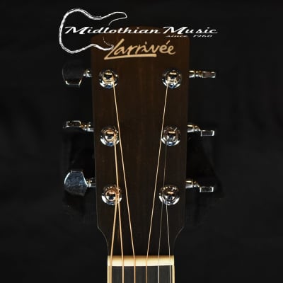 Larrivee - LV-03 Bhilwara/Moon Spruce Top - Acoustic/Electric Guitar w/Case & Element VTC Pickup image 4