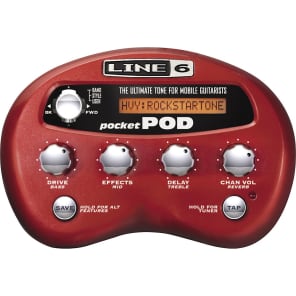 Line 6 Pocket POD Guitar Multi-Effects Processor Regular image 2
