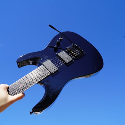 ESP LTD SIGNATURE SERIES JH-600 CTM Black Jeff Hanneman 6-String Electric Guitar (2024) image 1