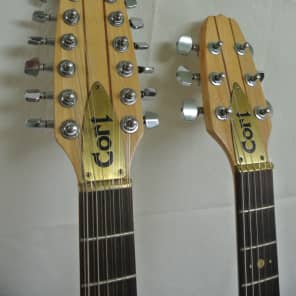 Cort 6/12 Double Neck  Natural image 2