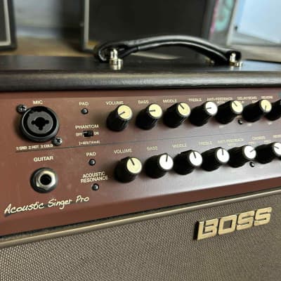 Boss Acoustic Singer Pro 120 Watt Vocal and Acoustic Guitar Amplifier image 3