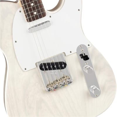 Fender Jimmy Page Mirror Telecaster Electric Guitar, White Blonde, Rosewood Fingerboard image 4