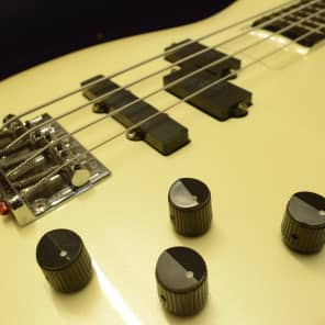 ESP Vintage Custom Shop Horizon Bass premium Japanese MIJ Pearl White Precision Jazz PJ pickup image 4
