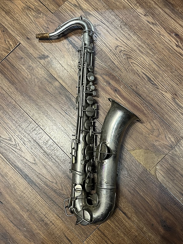 C.G. Conn 1920's C Melody Saxaphone - Silver Plated image 1