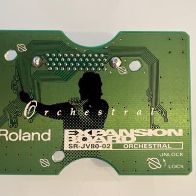 Roland SR-JV80-02 Orchestral Expansion Board 1990s - Green