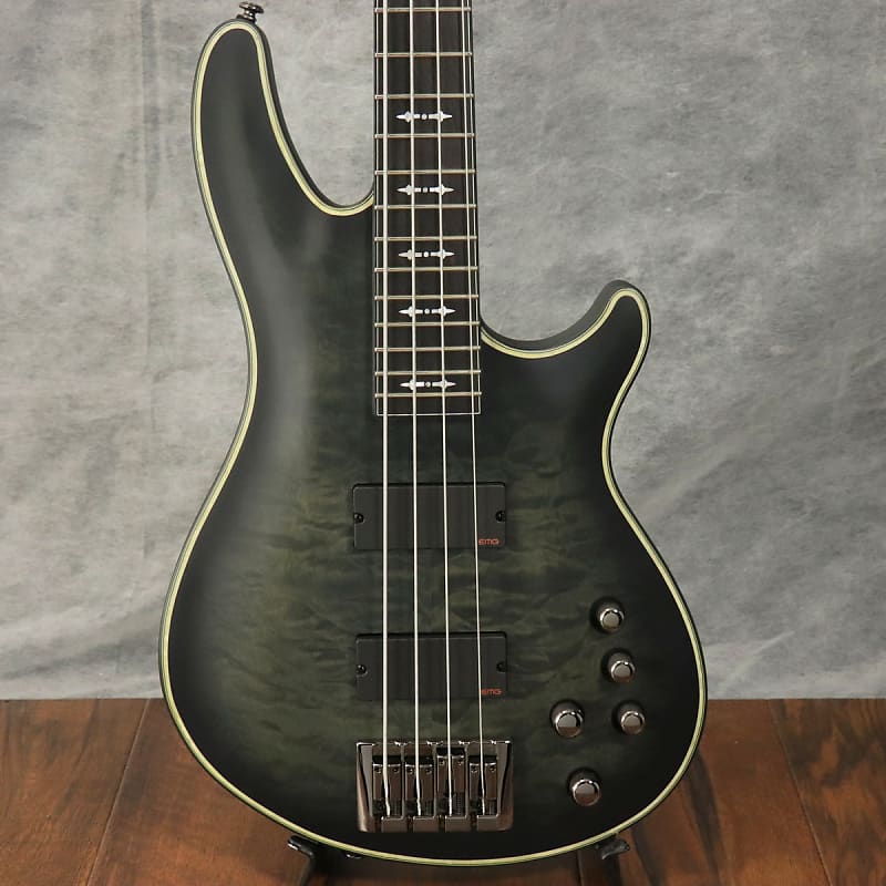 Schecter AD-HR-EX-BASS-4 See Thru Black Satin [SN W130880115] [04/27]