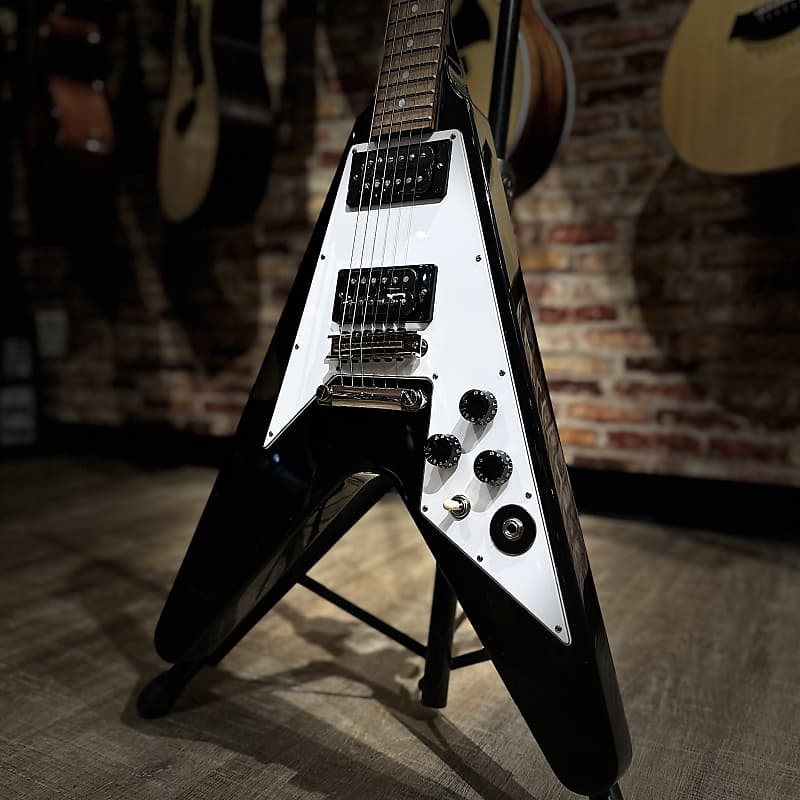 EPIPHONE ( エピフォン ) Flying V Ebony Epiphone Epiphone Flying V – Gibson