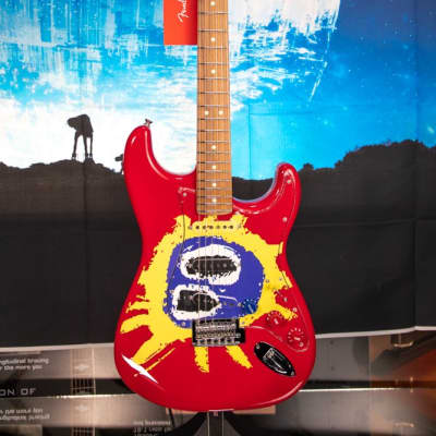 Fender 30th Anniversary Screamadelica Stratocaster, Custom Graphic w/ Deluxe Bag for sale