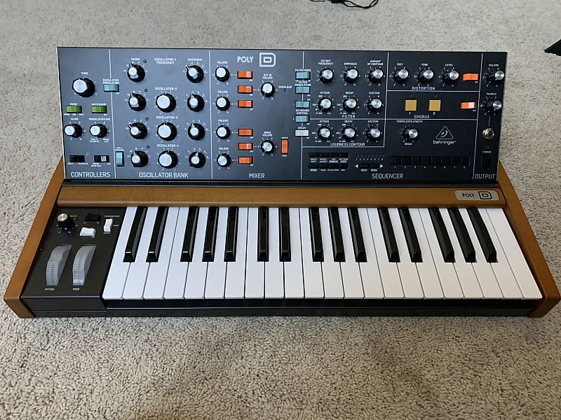 Behringer Poly D 4-Voice Polyphonic Synthesizer 2020 - Present