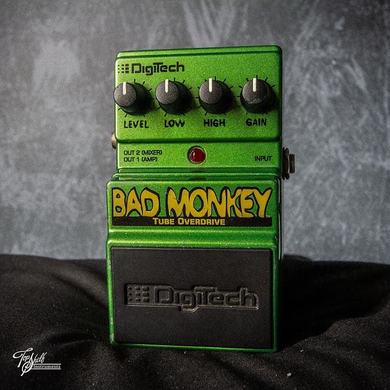Digitech Bad Monkey Overdrive Pedal Reverb