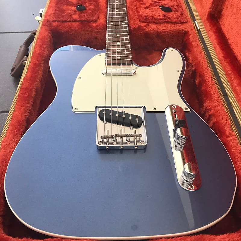 美品Vanzandt TLVR2 Custom Lake Placid Blue Fender Custom Shop 1962 Telecaster Custom NOS - Aged Lake