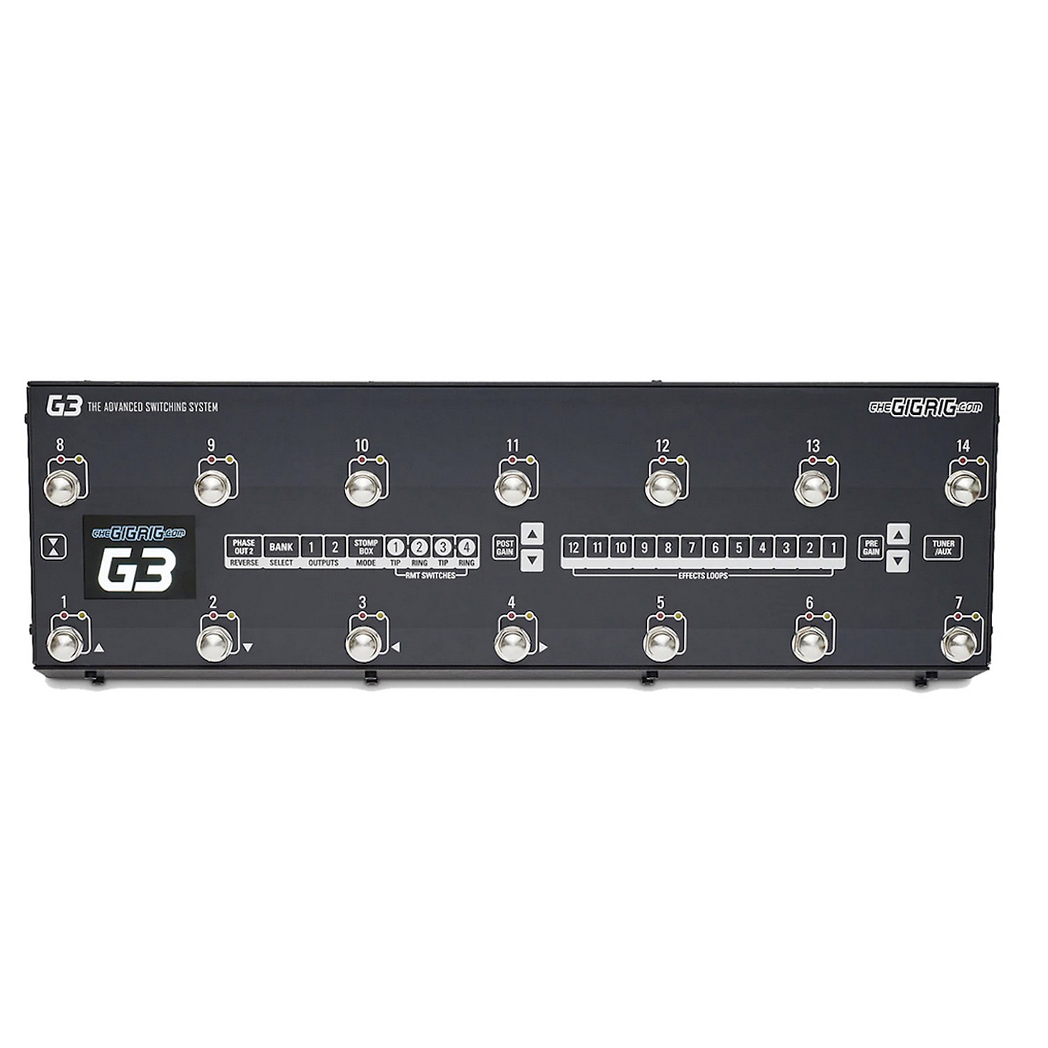 GigRig G3 Effects Pedal Switching System Reverb Australia