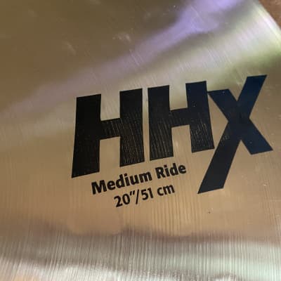 Sabian 12012XMN 20” HHX Medium Ride Cymbal image 4