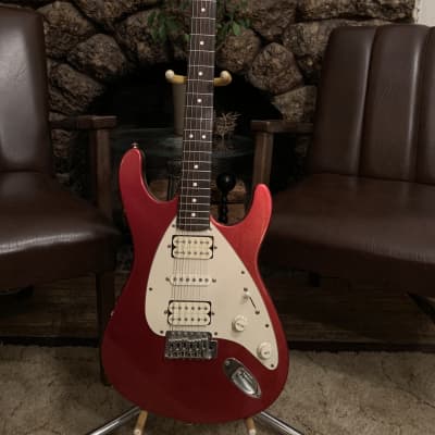Brownsville Stratocaster Red image 1
