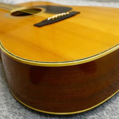 1970's made Japan vintage Acoustic Guitar MORALES M-250 Made in Japan image 10