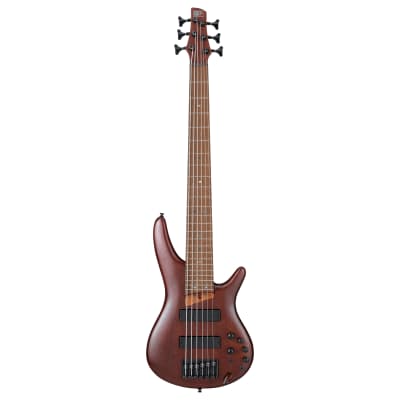 Ibanez Standard SR506E-BM Brown Mahogany - 6-String Electric Bass for sale