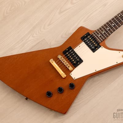 2004 Gibson Limited Edition Explorer '76 Vintage Reissue Natural w/ Case & Tag, Yamano for sale