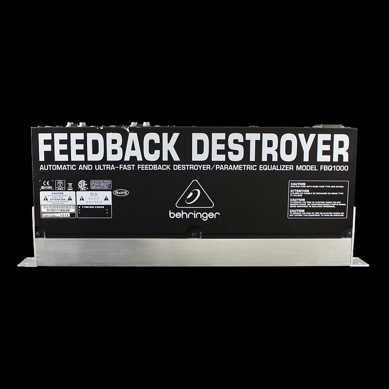 Behringer FBQ1000 Automatic Feedback Destroyer | Reverb