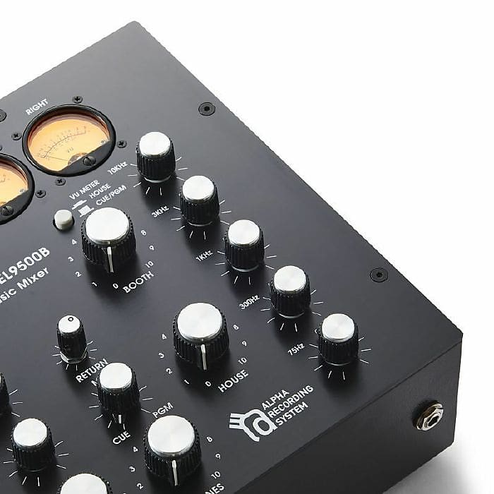 Alpha Recording System MODEL9500BW 4-Channel Rotary DJ Mixer Alpha Recording System MODEL9500BW 4-Channel Rotary DJ Mixer