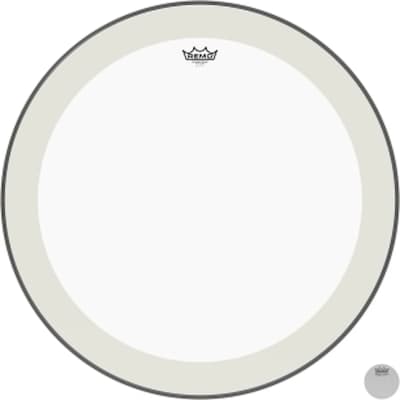 Bass, Powerstroke 4, Clear, 28" Diameter, With Impact Patch image 1