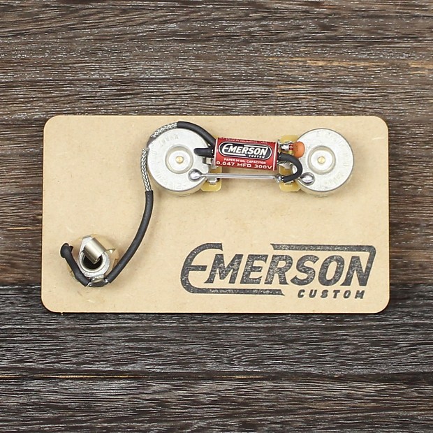 Emerson Custom Prewired P-Bass Kit (Short Shaft) image 1