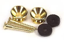 Peavey Gold Guitar Strap Buttons image 1