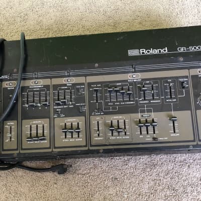 Roland GR-500 Guitar Synthesizer with case 1977 Amazing Vintage SH series synth and guitar image 11