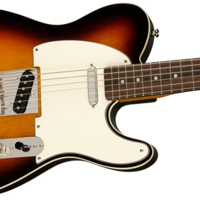 Squier Classic Vibe Baritone Custom Telecaster Electric Guitar 3-Color Sunburst image 2