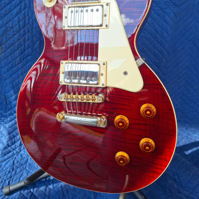 Epiphone Les Paul Std. 2000 - Wine Red with Gibson Hard Case image 6