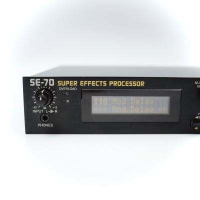 Boss SE-70 Super Effects Processor | Reverb