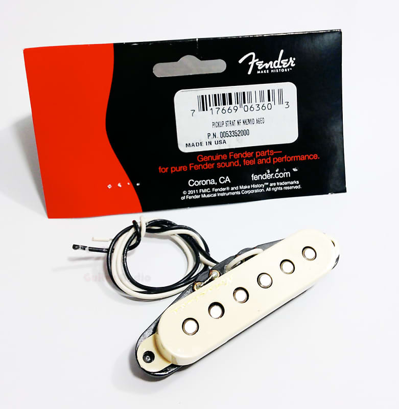 Fender Vintage Noiseless Stratocaster Neck / Middle Pickup