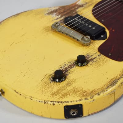 2021 Rock n' Roll Relics Thunders TV Yellow Finish Electric Guitar w/OHSC Bild 6