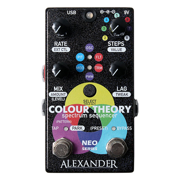Alexander Pedals Colour Theory Spectrum Sequencer image 1