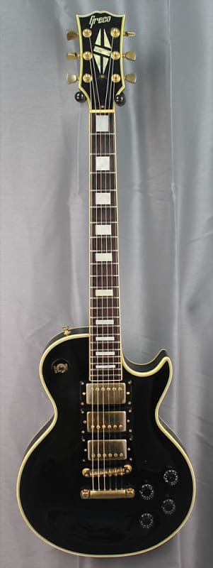 ギター Greco Les paul custum 1979 Greco Japan 3-Pickup Peter Frampton Les Paul Custom EG