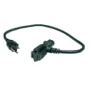 Hosa PWD401 Daisy Chain IEC Power Cable 1 Ft