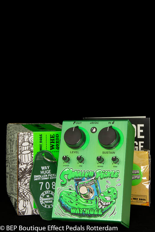 Way Huge WHE401DD Dirty Donny Swollen Pickle Jumbo Fuzz s/n Way Huge WHE401DD Dirty Donny Swollen Pickle Jumbo Fuzz s/n