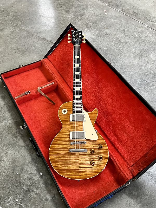 Orville by Gibson Les Paul Standard c 1998 Tiger flame maple