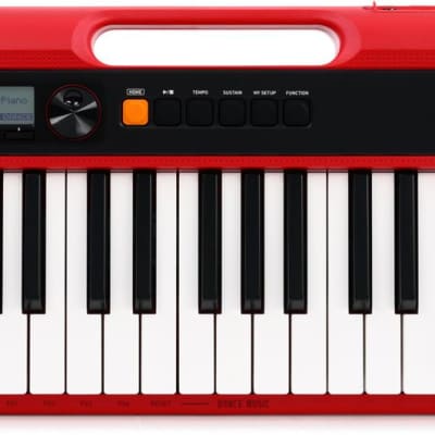Casio Casiotone CT-S200 61-key Portable Arranger Keyboard - Red