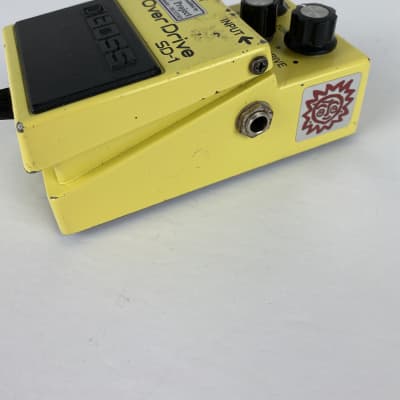 BOSS SD-1 SUPER Over Drive 1983 Vintage Guitar Pedal Made in