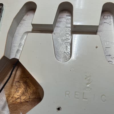 Fender Fender Custom Shop 57 C-shape neck Stratocaster 2019 - Olympic White image 23