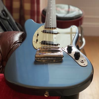 Fender Mustang '69 Reissue MIJ T-Serial 2007 Rare Non-Catalogue Solid Old Lake Placid Blue for sale