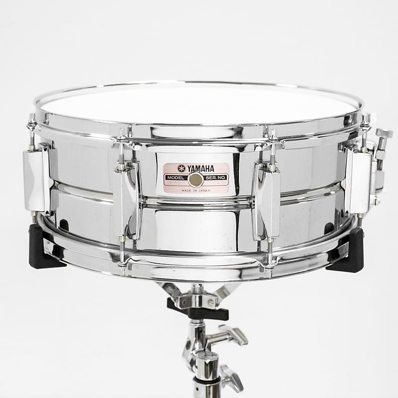 Yamaha SD-255 5.5x14" 8-Lug Steel Snare Drum image 1