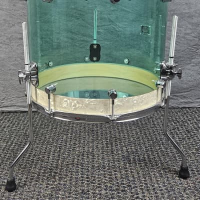 Spaun Hybrid Series Drum Set 15-18-26 2018 - Maple/Acrylic image 10