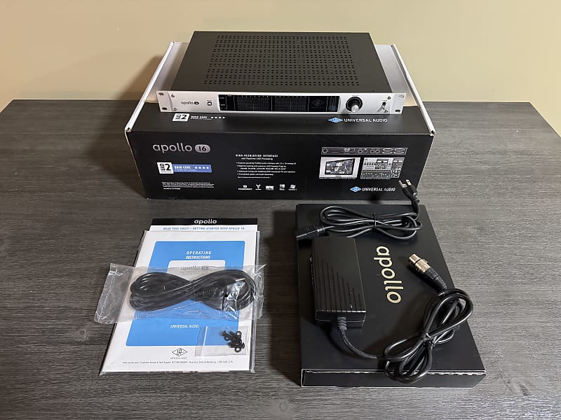 【完動美品】Universal Audio APOLLO 16 QUAD コア 完動美品】Universal Audio APOLLO 16 QUAD コア