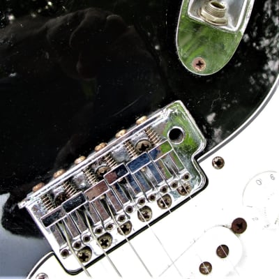 Fender "Left hand" Squier  Stratocaster, 1997, Korea, Black, Gig Bag image 7